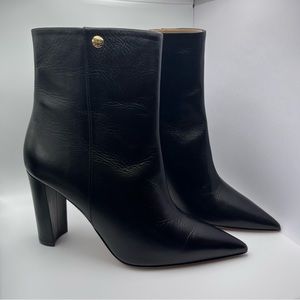 Size 7 Tory Burch Womens Penelope Leather Ankle Booties